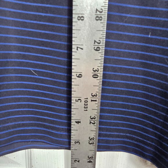 New England Patriots 1/4‎ Zip Pullover Lightweight Jacket 2XB Men's Blue Striped - Picture 7 of 9